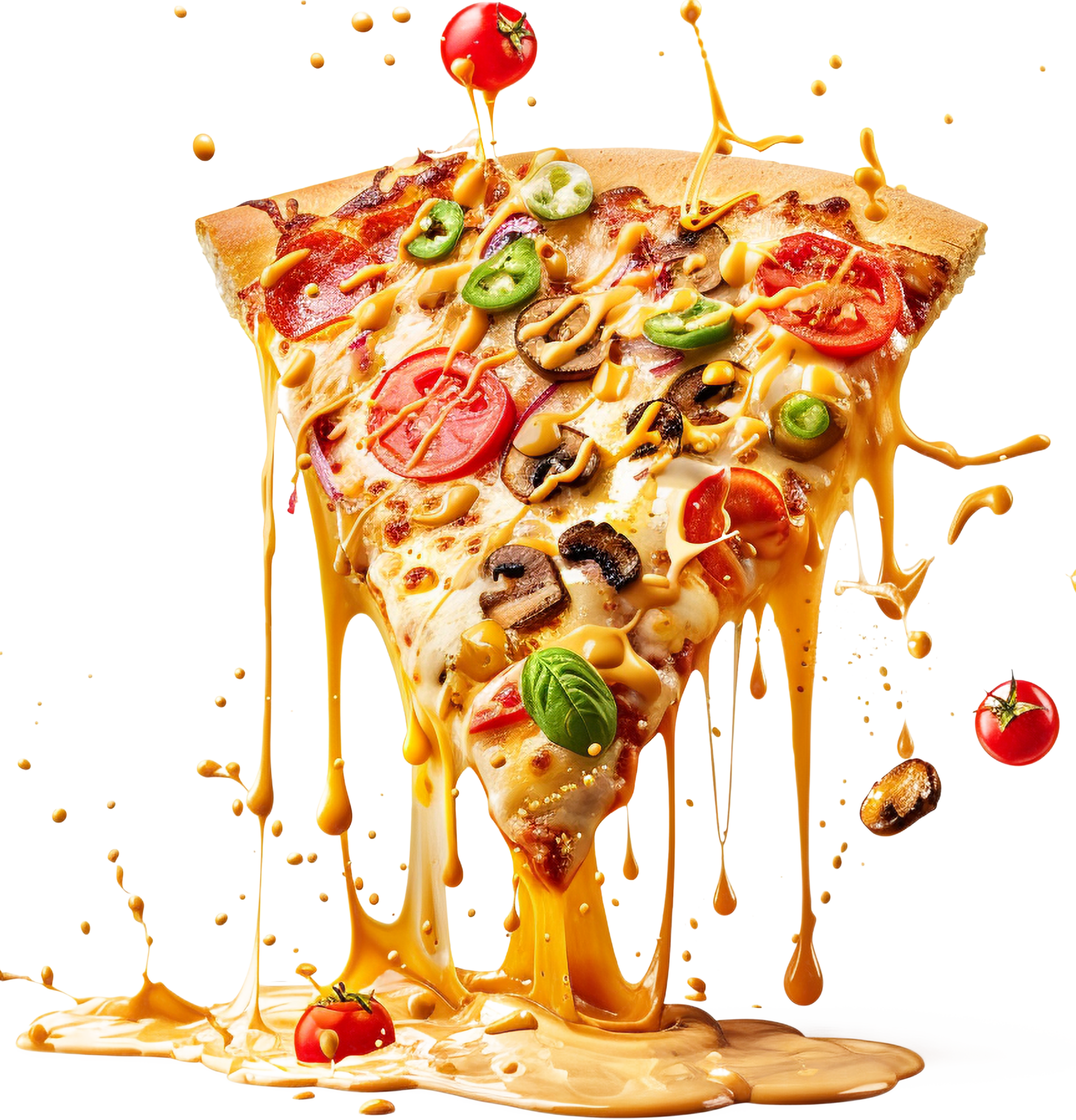 Delicious Pizza Slice